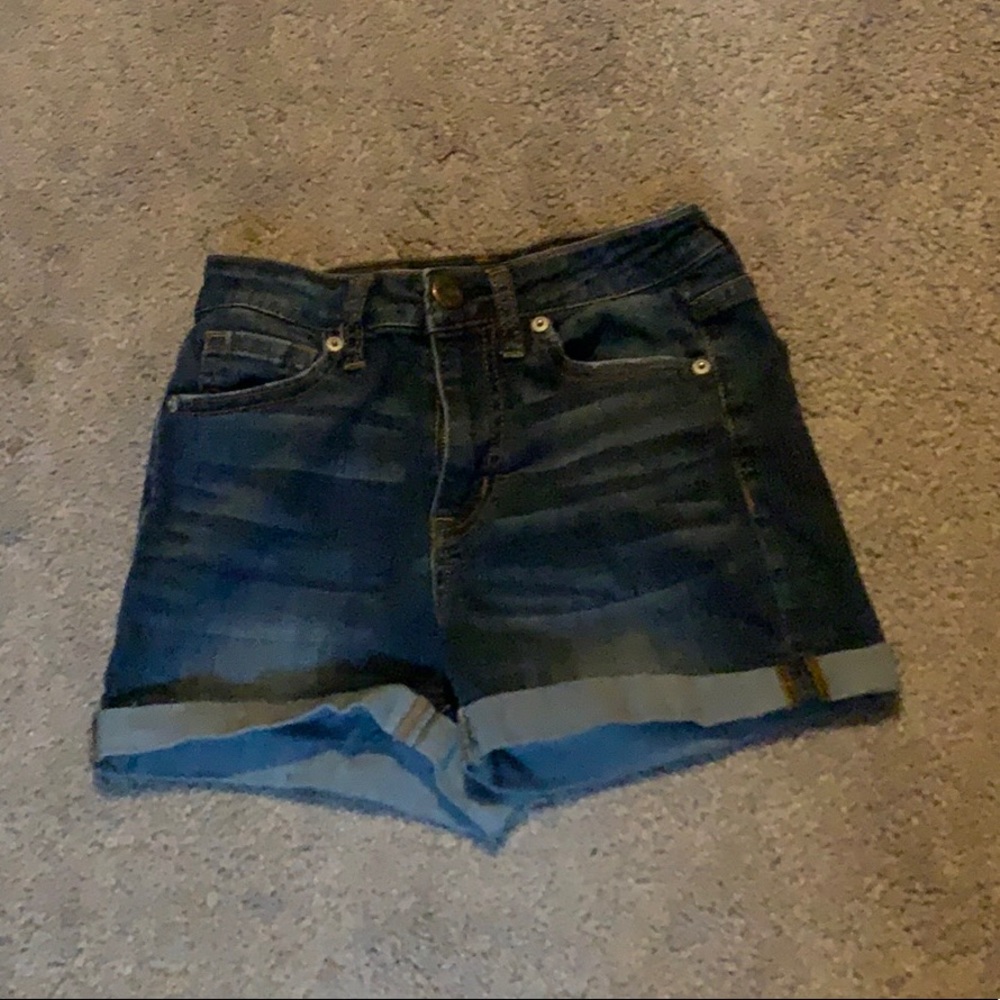High waisted shorts